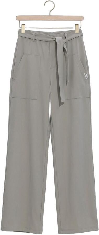 PENN & INK Dames Broeken Trousers Lichtgrijs - Foto 3