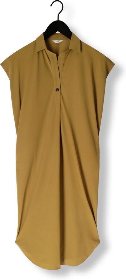 PENN & INK Dames Jurken Dress Khaki - Foto 3