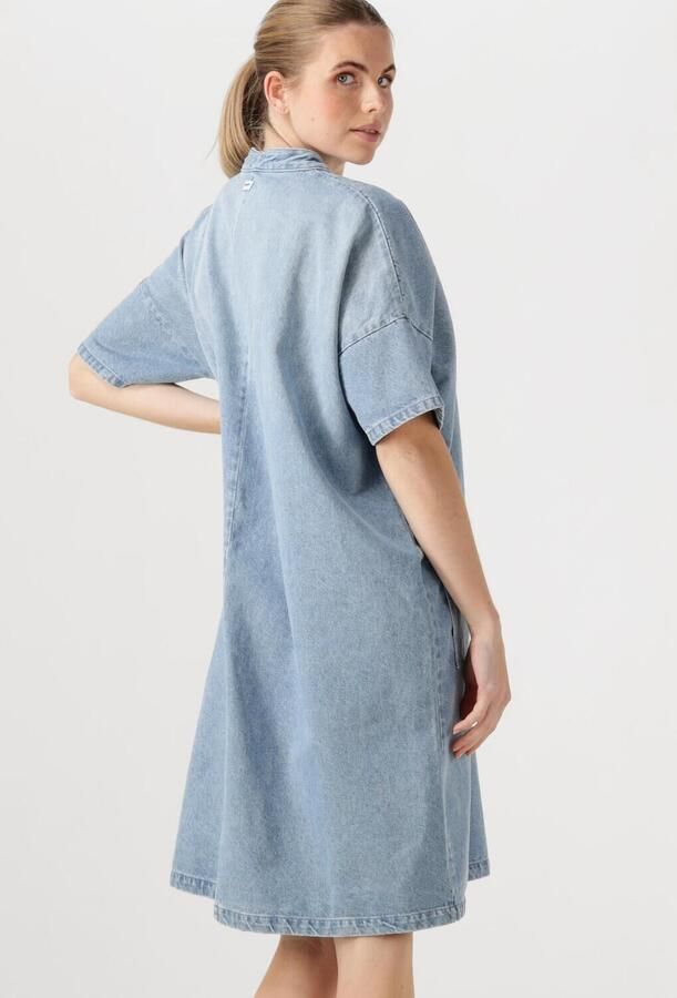 PENN & INK Dames Jurken Dress Lichtblauw - Foto 2