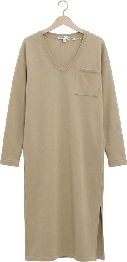 PENN & INK Dames Jurken Dress Print Beige - Foto 4