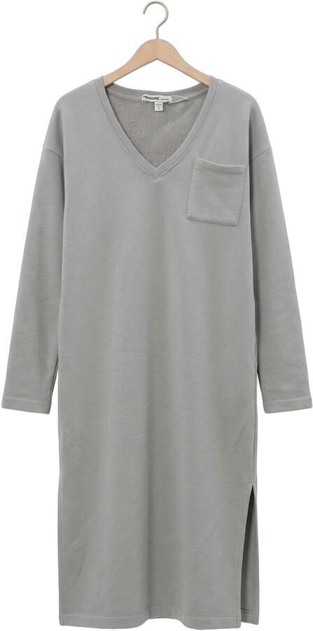 PENN & INK Dames Jurken Dress Print Lichtgrijs - Foto 4