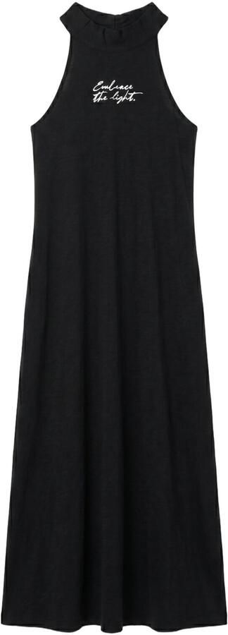 PENN & INK Dames Jurken Dress Print Zwart - Foto 4