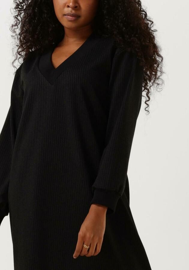 Penn&Ink N.Y Midi Jurk V-hals Donkerblauw Blue Dames - Foto 2