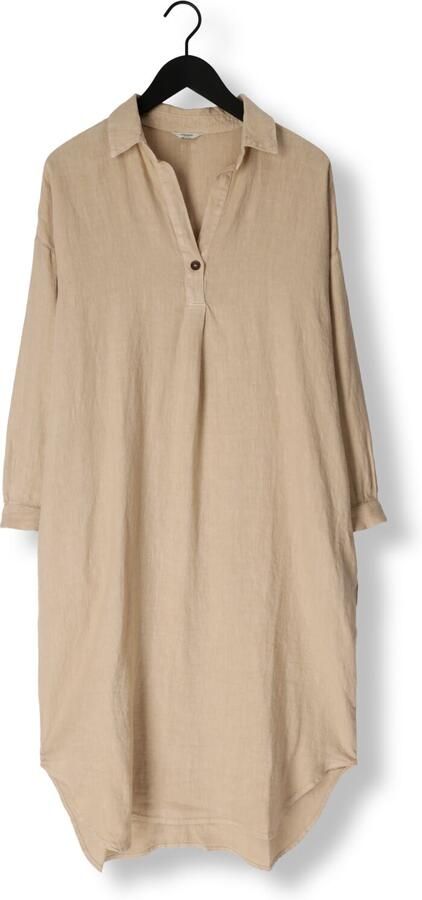 Penn&Ink N.Y Midi Jurk in Zandkleur Beige Dames - Foto 2