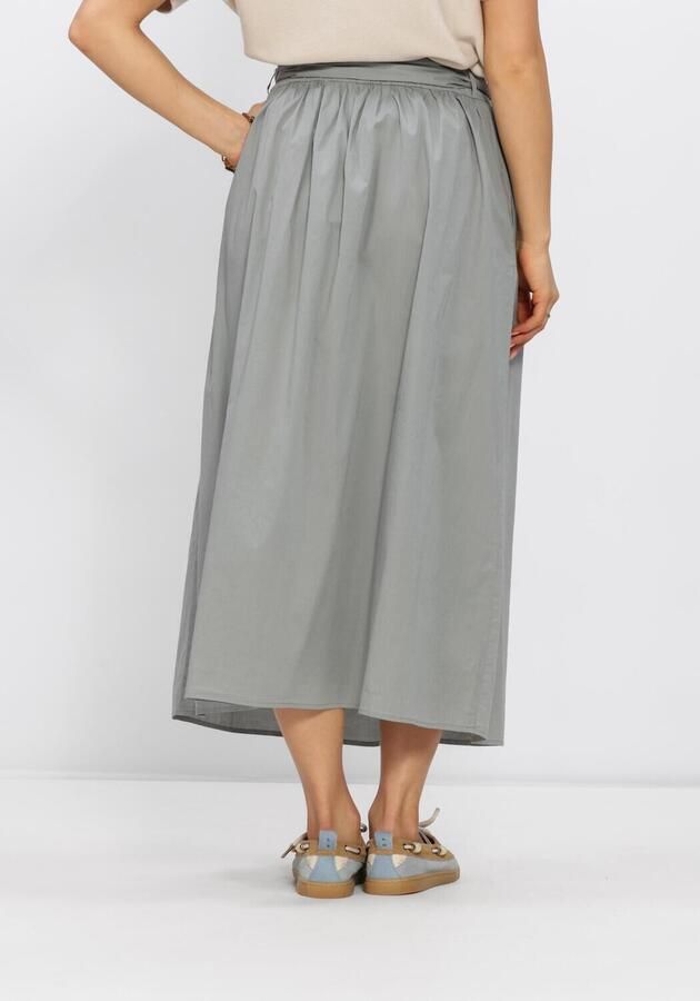 PENN & INK Dames Rokken Skirt Lichtgrijs - Foto 2