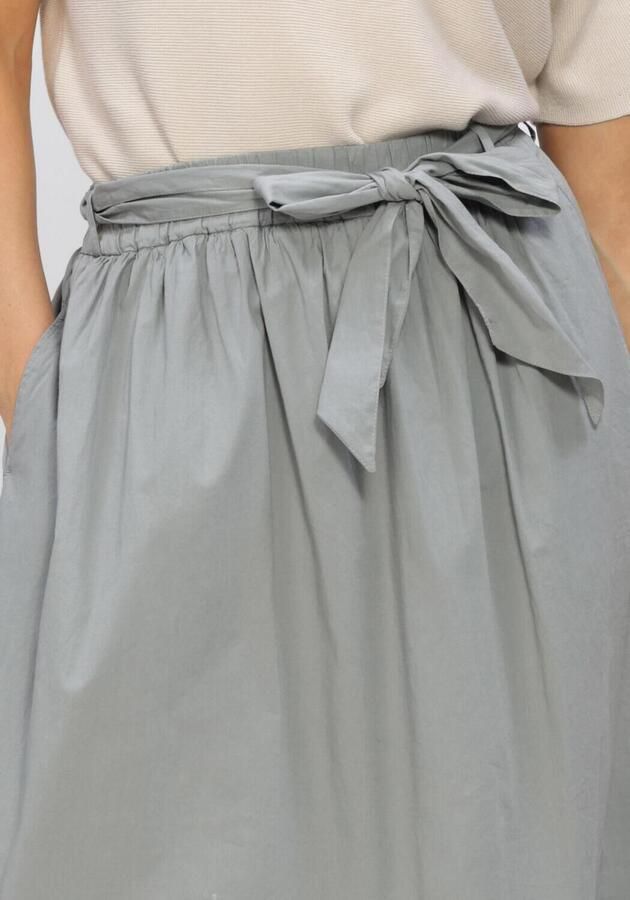 PENN & INK Dames Rokken Skirt Lichtgrijs - Foto 3