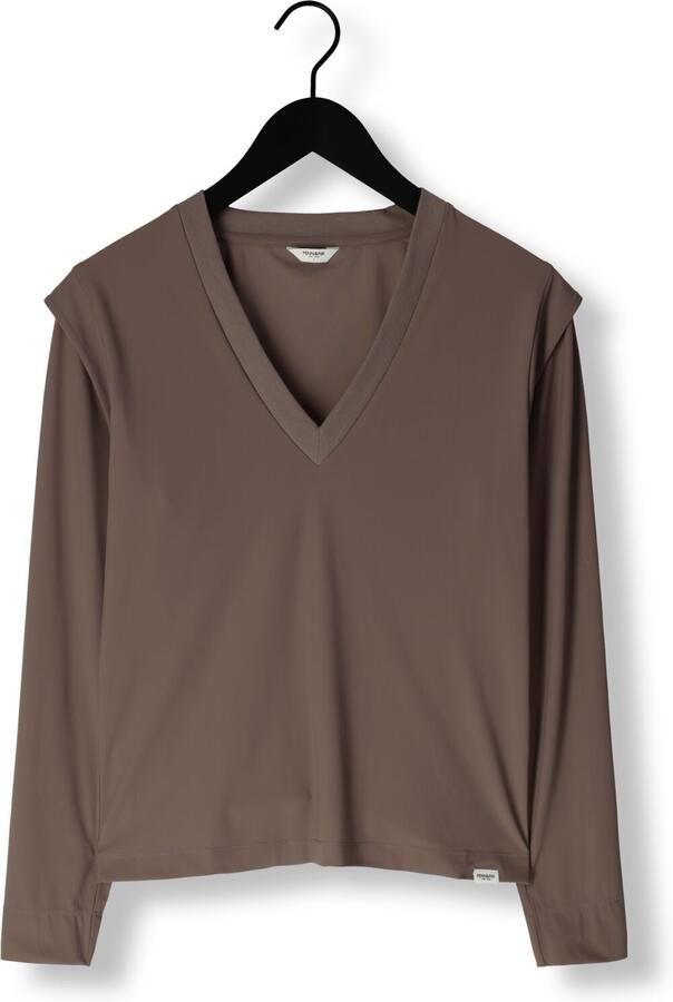 Penn&Ink N.Y Bruine Longsleeve Top voor Vrouwen Brown Dames - Foto 3