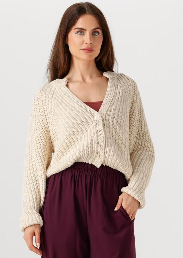 PENN & INK Dames Tops & T-shirts Cardigan W25c304 Ecru - Foto 4