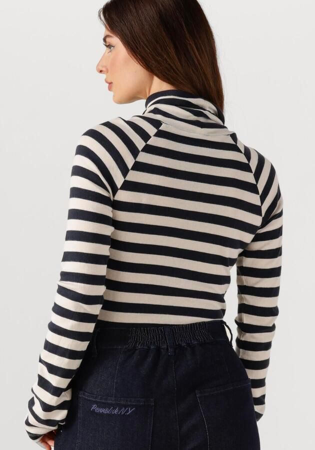 PENN & INK Dames Tops & T-shirts Longsleeve W25t1189 Donkerblauw