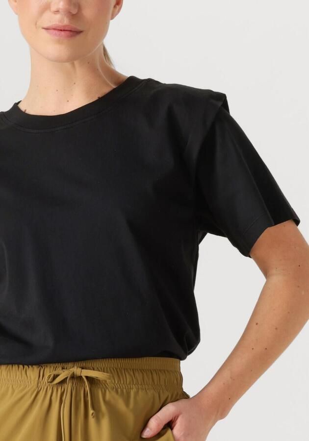 PENN & INK Dames Tops & T-shirts T-shirt Fit Zwart - Foto 2