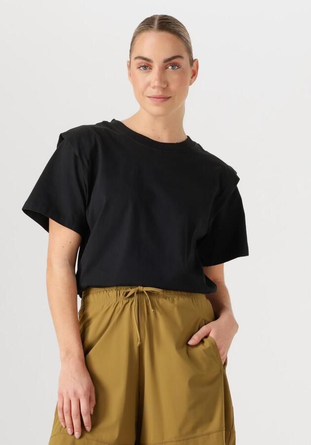 PENN & INK Dames Tops & T-shirts T-shirt Fit Zwart - Foto 4