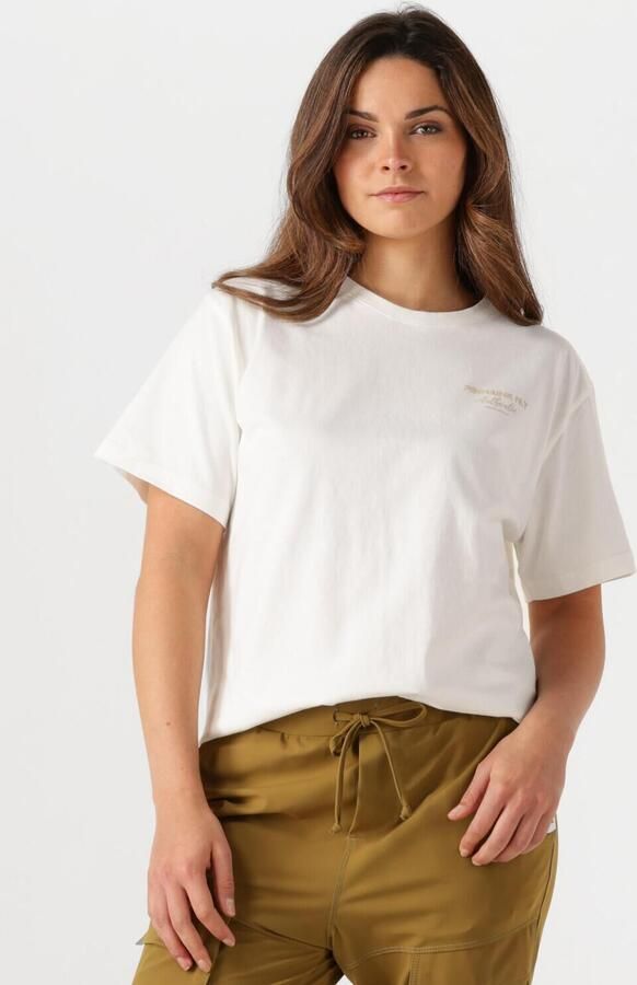 PENN & INK Dames Tops & T-shirts T-shirt Print Ecru - Foto 4