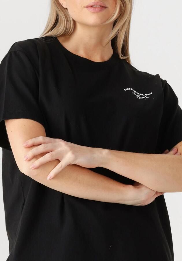 Penn&Ink N.Y Zwarte T-Shirt Print voor vrouwen Black Dames - Foto 2