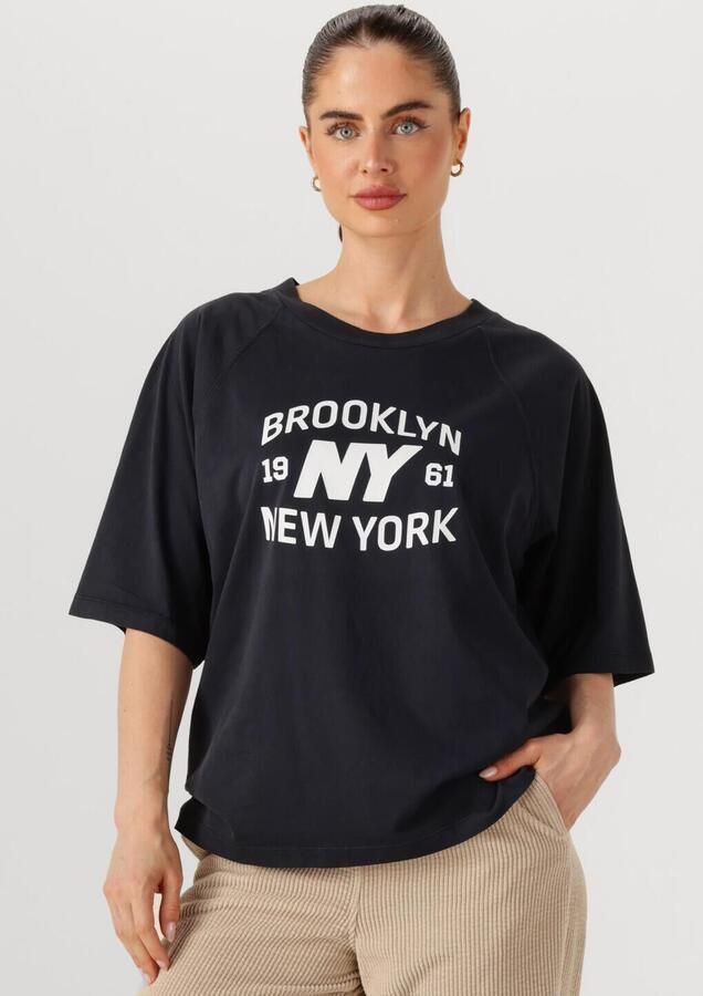 PENN & INK Dames Tops & T-shirts T-shirt W25f1746 Blauw - Foto 4