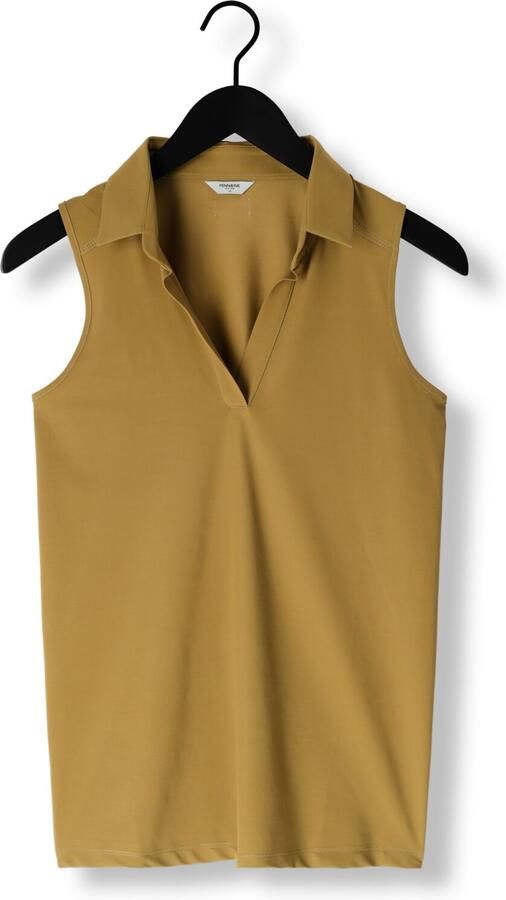 PENN & INK Dames Tops & T-shirts Top Olijf - Foto 3