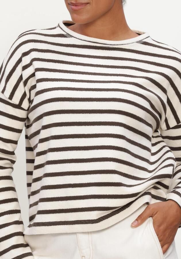 PENN & INK Dames Tops & T-shirts W26t1313 Creme - Foto 4