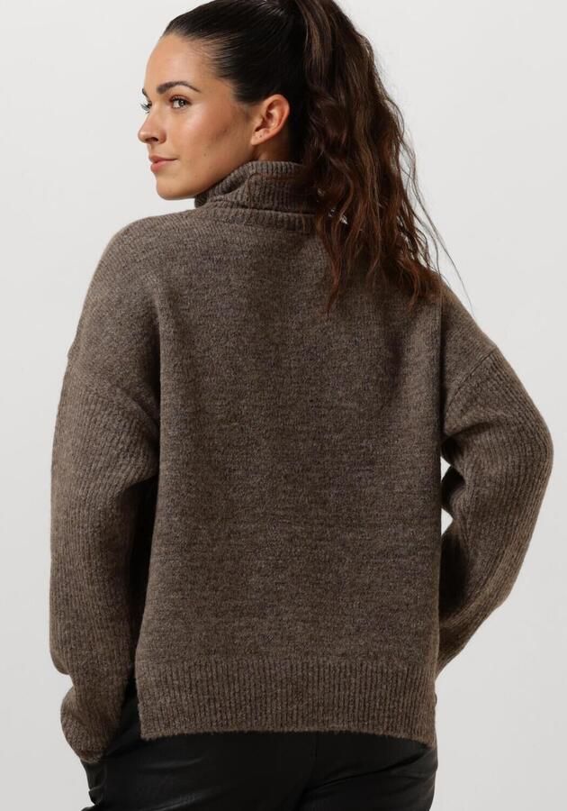 Penn&Ink N.Y Taupe Acryl Trui voor Vrouwen Brown Dames