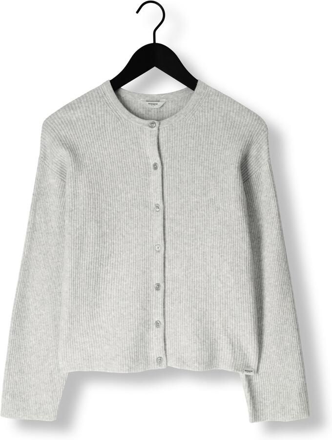 PENN & INK Dames Truien & Vesten Cardigan W25b345 Lichtgrijs