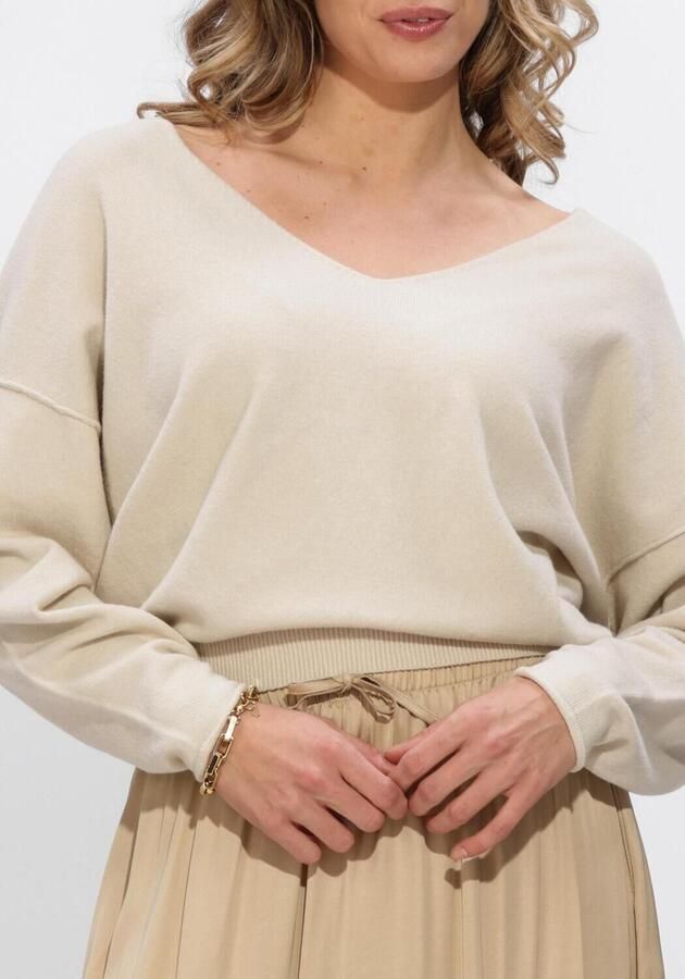 PENN & INK Dames Truien & Vesten Jumper Beige - Foto 3