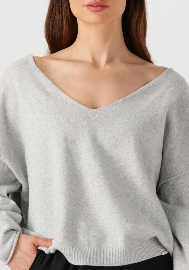 PENN & INK Dames Truien & Vesten Jumper W25b344 Lichtgrijs
