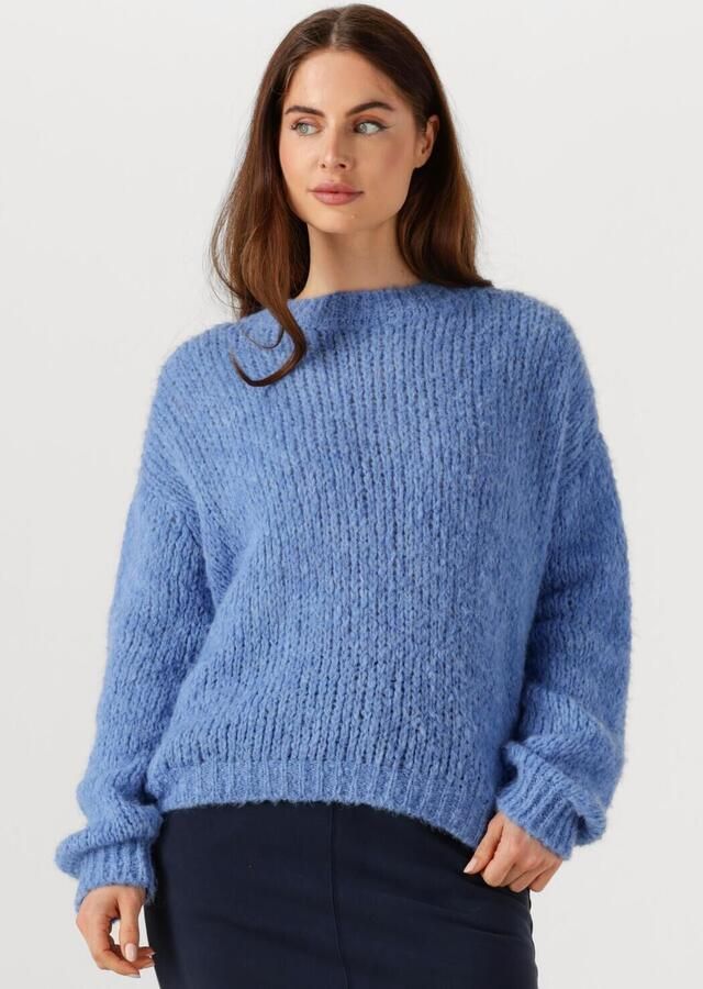 PENN & INK Dames Truien & Vesten Jumper W25l246 Blauw - Foto 4