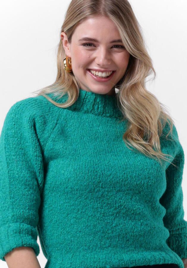 PENN & INK Dames Truien & Vesten Pullover 3 4 Groen - Foto 3