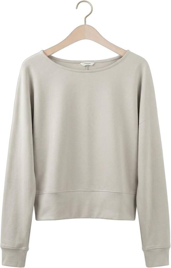 PENN & INK Dames Truien & Vesten Sweater Lichtgrijs - Foto 4