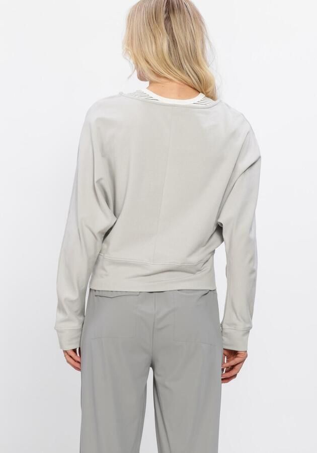 PENN & INK Dames Truien & Vesten Sweater Lichtgrijs - Foto 3