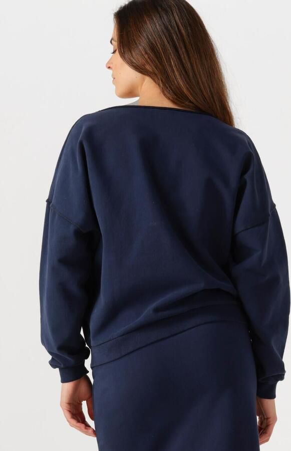 PENN & INK Dames Truien & Vesten Sweater Print Donkerblauw - Foto 3