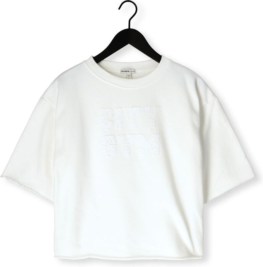 PENN & INK Dames Truien & Vesten Sweater Print Gebroken Wit - Foto 2