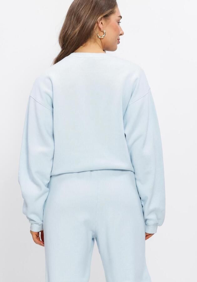PENN & INK Dames Truien & Vesten Sweater Print Lichtblauw - Foto 4