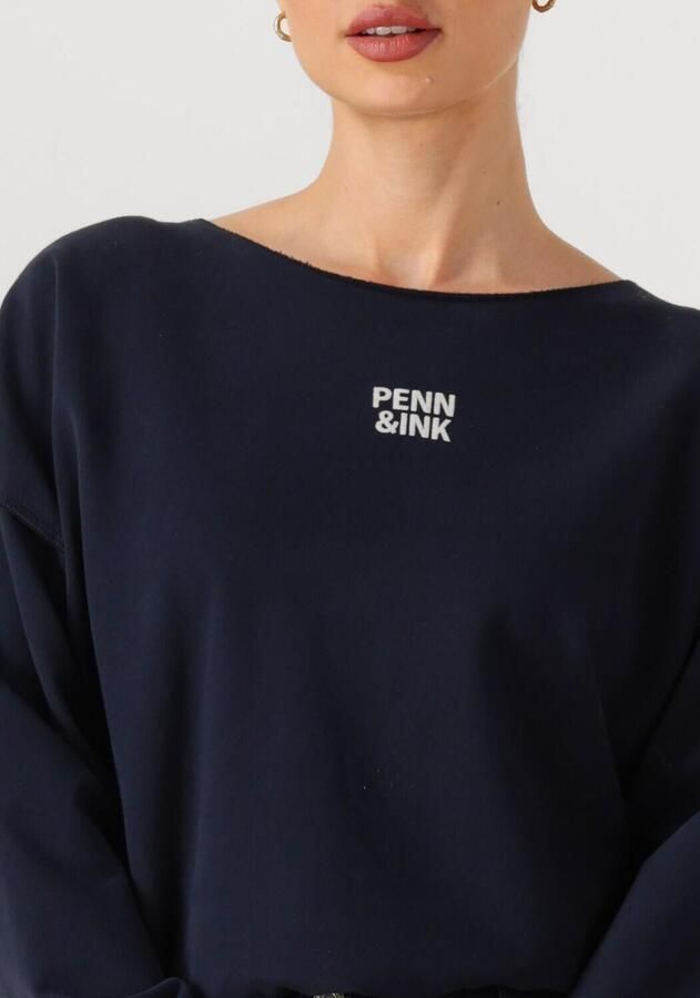 PENN & INK Dames Truien & Vesten Sweater W25f1703 Blauw