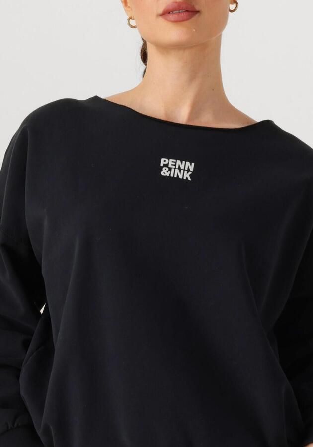 PENN & INK Dames Truien & Vesten Sweater W25f1703 Zwart - Foto 2
