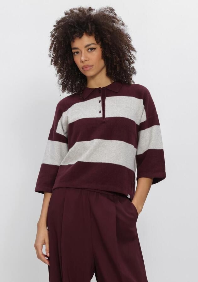 PENN & INK Dames Truien & Vesten W26b423 Bordeaux