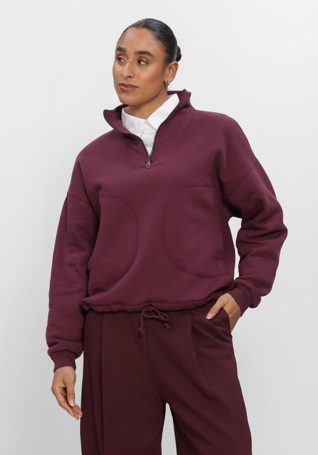 PENN & INK Dames Truien & Vesten W26f1925 Bordeaux