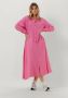 Penn&Ink N.Y Maxi Jurk in Roze Pink Dames - Thumbnail 1