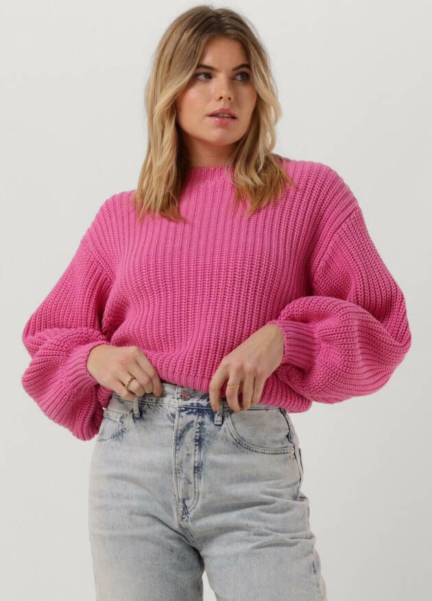 Penn&Ink N.Y Roze Sweater & Vest Collectie Pink Dames