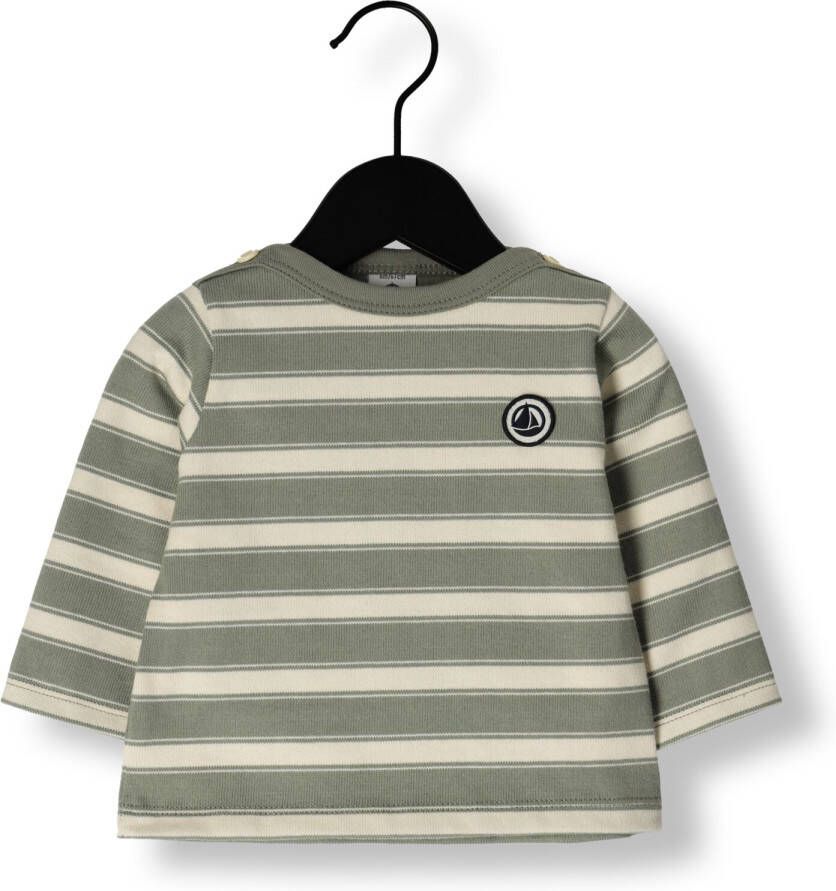PETIT BATEAU Baby Tops & T-shirts Mariniere Groen