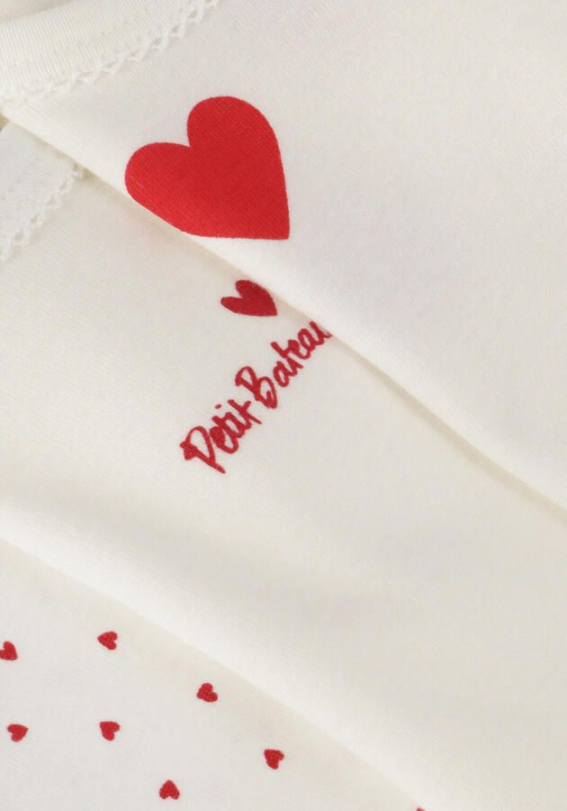 PETIT BATEAU Baby Rompers 3 Bodies Us Mc Wit