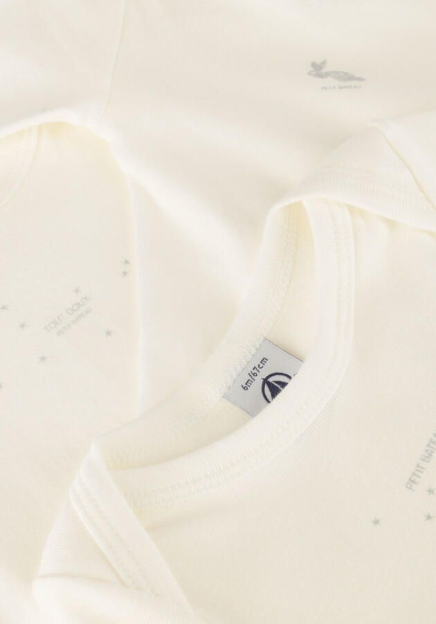 Petit Bateau Pyjama's nachthemden BODY US ML PACK X5