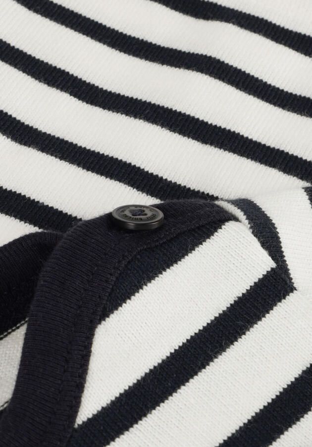 PETIT BATEAU Baby Tops & T-shirts Mariniere Blauw