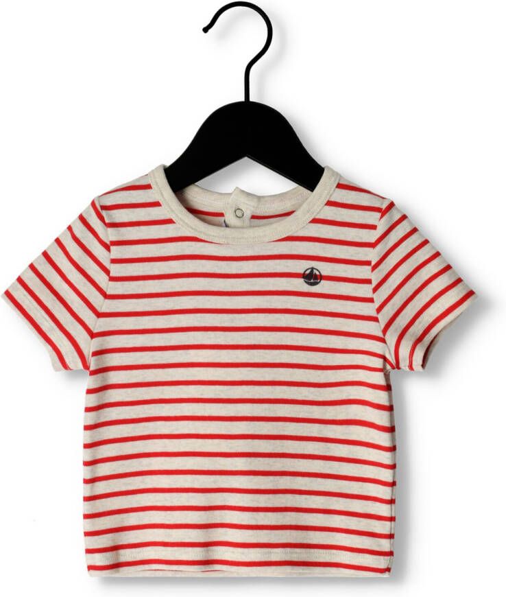 PETIT BATEAU Baby Tops & T-shirts Tee Shirt Mc Rood