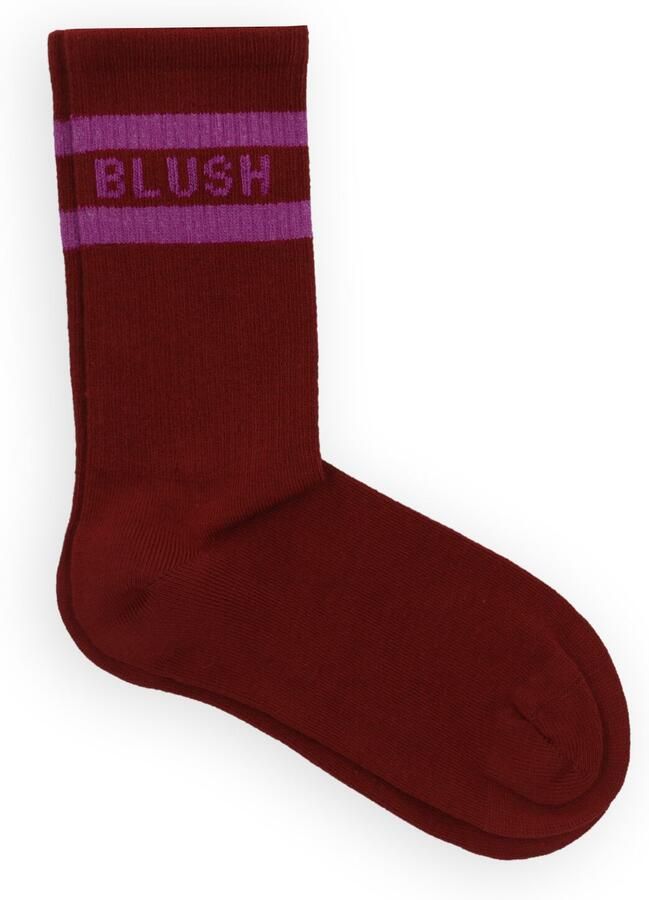 PETIT BLUSH Meisjes Beenmode Sport Socks Bordeaux-10y