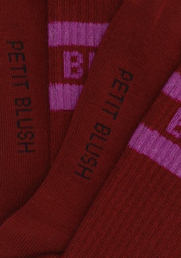 PETIT BLUSH Meisjes Beenmode Sport Socks Bordeaux-10y - Foto 2