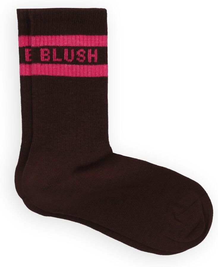PETIT BLUSH Meisjes Beenmode Sport Socks Bruin-10y