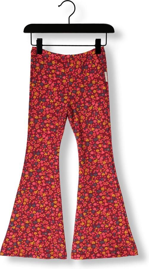 PETIT BLUSH Meisjes Broeken Bowie Flared Pants Bordeaux - Foto 3