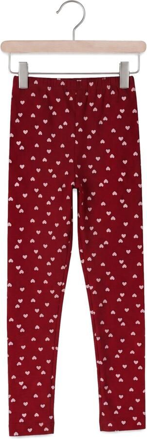 PETIT BLUSH Meisjes Broeken Lola Legging Rood - Foto 2