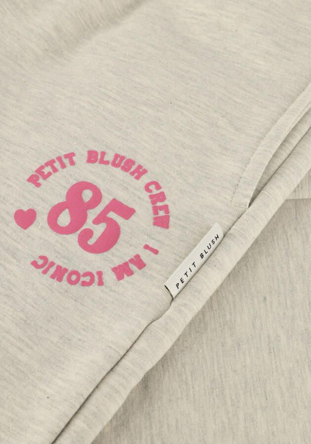 PETIT BLUSH Meisjes Broeken Wide Leg Jogger Lichtgrijs - Foto 3