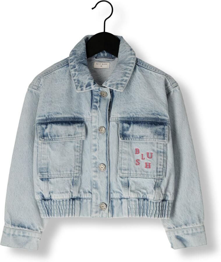 PETIT BLUSH Meisjes Jassen Denim Jacket Lichtblauw