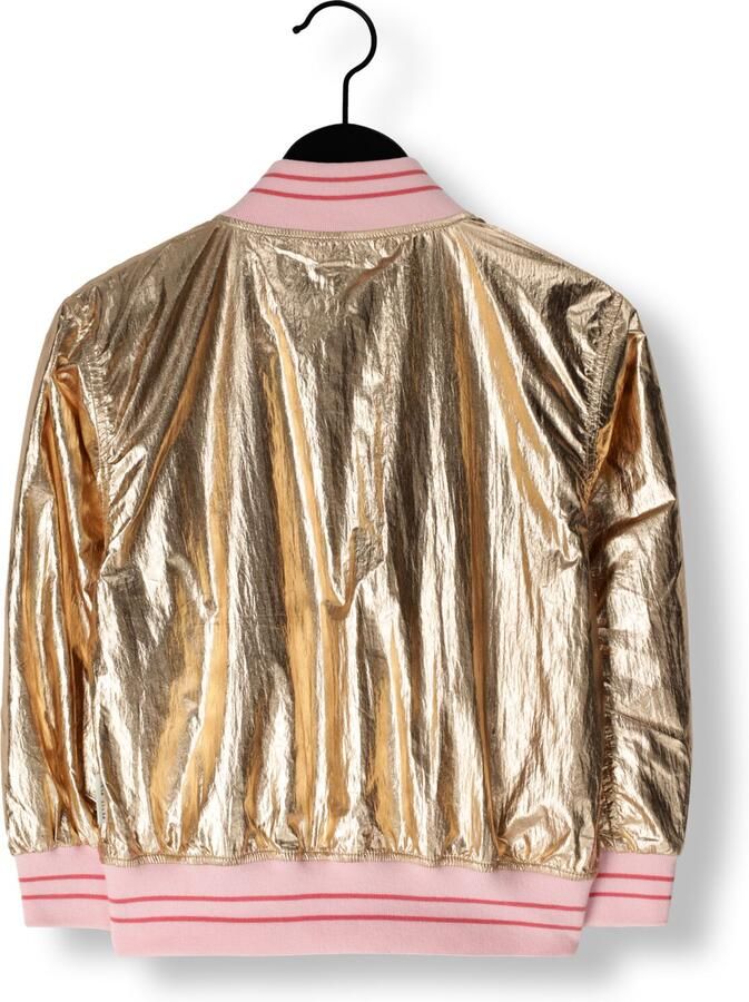 PETIT BLUSH Meisjes Jassen Metallic Jacket Goud